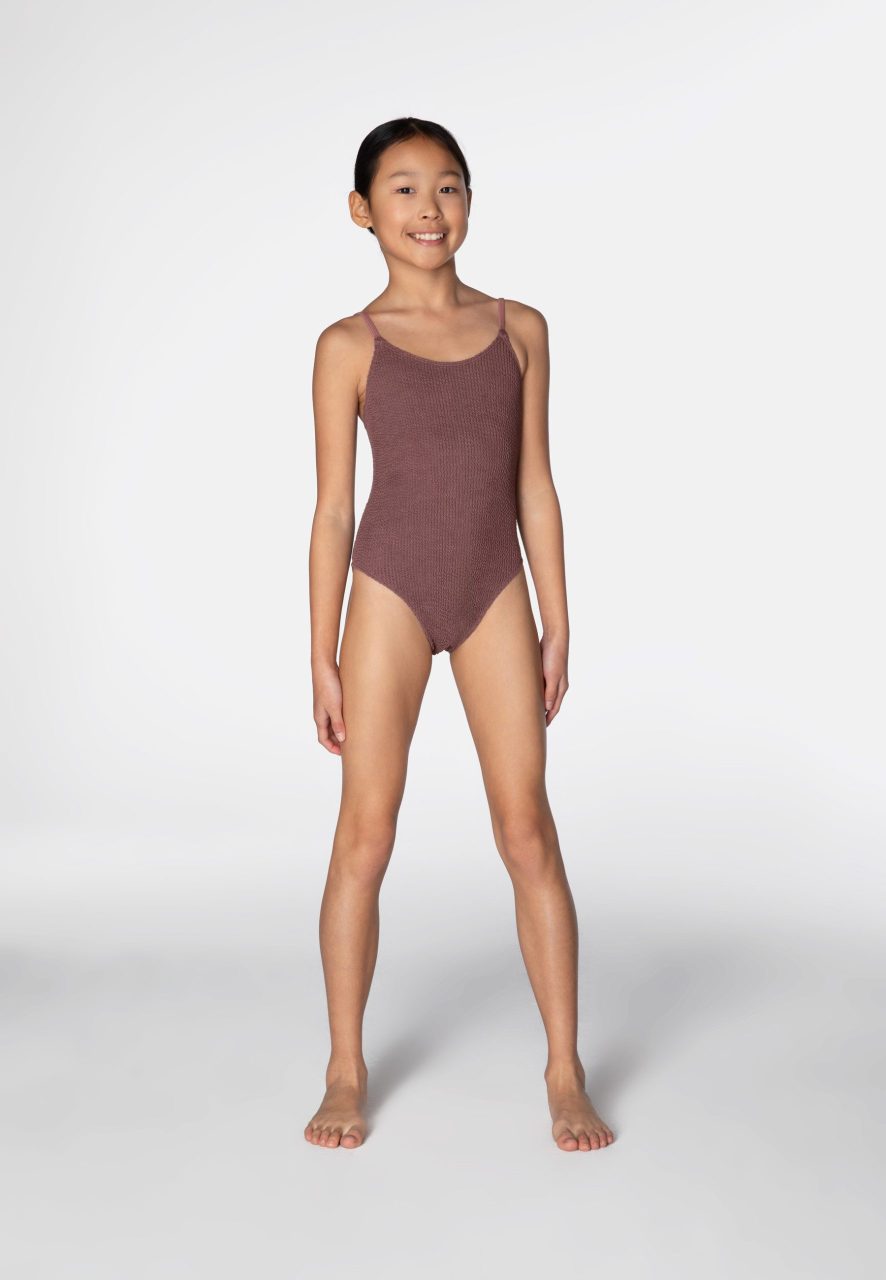 Kids Swimwear Jade Ολόσωμο Μαγιό - Grape (2-5y) - Image 2